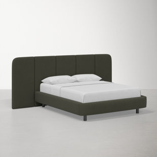 Wade logan carter upholstered 2024 platform bed